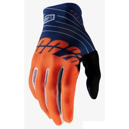 Вело перчатки Ride 100% CELIUM Gloves [Navy Orange], L 
