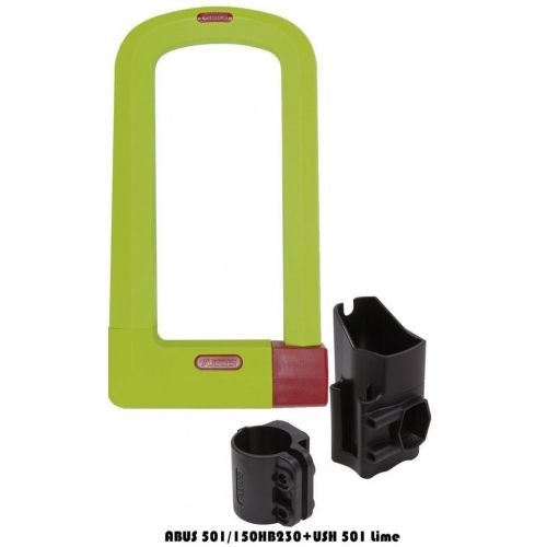 Замок ABUS 501/150HB230+USH 501 uGrip Plus лайм