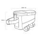 Сумка на раму Blackburn Local Top Tube, черн./сер. - photo 2