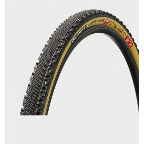 Покрышка Gravel Grinder PRO Challenge, 700x36 Black/Tan Handmade 260TPI