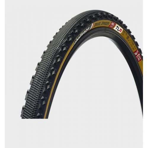 Покрышка Gravel Grinder PRO H-TLR Challenge, 700x36 Black/Tan Handmade 260TPI