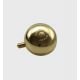 Дзвінок MINI KAREN CRANE, Gold, 45мм латунь, спейсер	 - photo 2