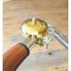 Звонок SUZU CRANE, Gold, 55мм латунь, скоба - photo 2