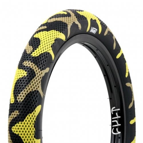 Покришка Cult Vans - жовтий камо 2,4"	