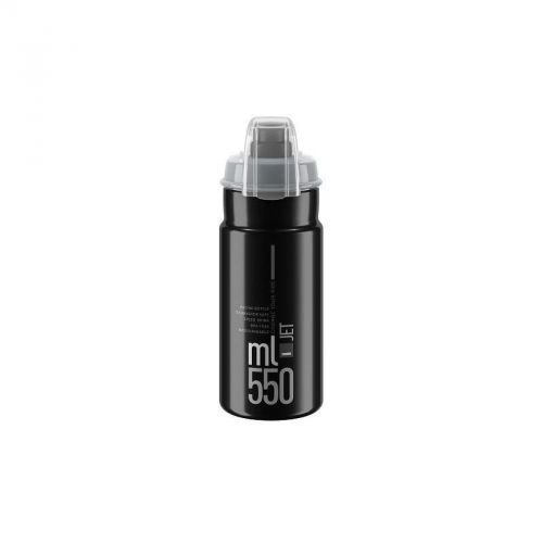 Фляга ELITE JET PLUS чорний/сірий 550мл