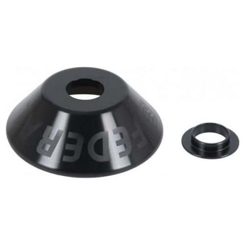 Защита задней втулки Federal, алюминиевый черный (сторона без драйвера)