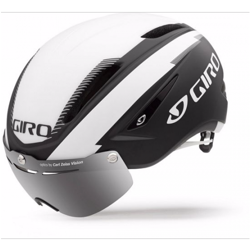 Шлем Giro Air Attack Shield матовый черно-белый