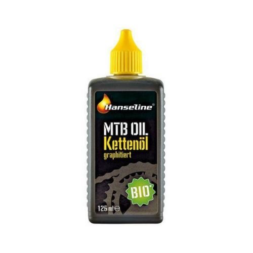 Мастило для ланцюга Hanseline BIO-MTB-Oil, 125мл (графітна)