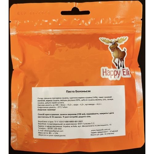 Паста Болоньезе Happyelk