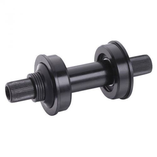Вал с кареткой для BMX шатунов KENLI (чашки, вал, подшипники) 19мм, 48 шлицев, черная
