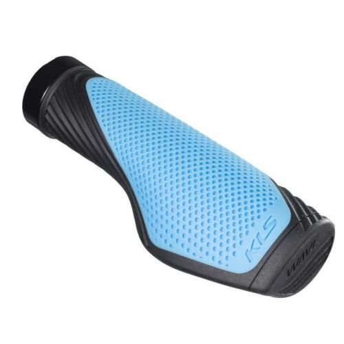 Грипсы KLS Wave LockOn 17 синий