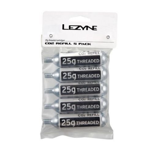 Картридж Lezyne CO2 25G CARTRIDGE 5 PACK серебристый