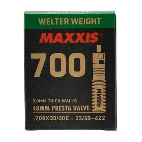 Камера MAXXIS WELTER WEIGHT 700X33/50C ніпель PRESTA 48MM