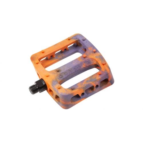 Педали ODYSSEY TWISTED PRO 9/16" оранжевый с фиолетовым