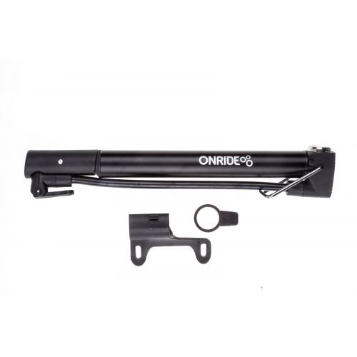 Насос компактный ONRIDE CL Puff алюминий , с манометром, головка под FV/AV