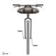 Гермосумка на руль ORTLIEB Handlebar Pack Flex QR dark sand 15 л - photo 5