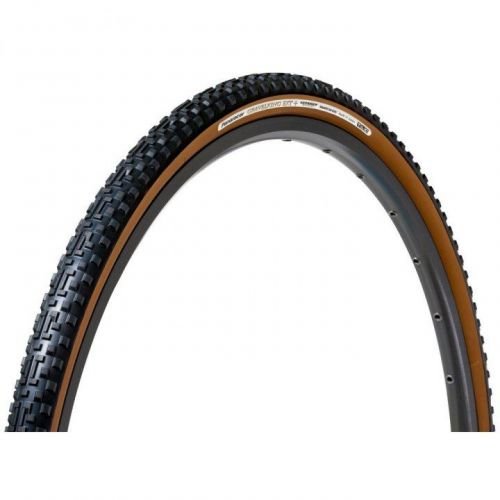 Покрышка Panaracer GRAVELKING EXT+, 700x35C черно/коричневая 