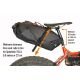 Cумка подседельная Revelate Designs Spinelock Seat Bag, 16L, Black - photo 6