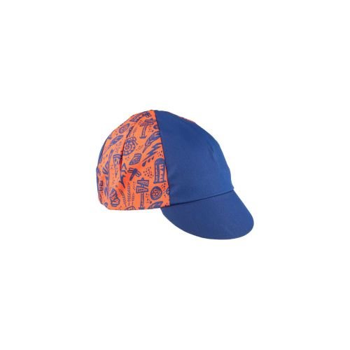 Кепка Salsa Gravel Stories Cycling Cap - красно- синяя