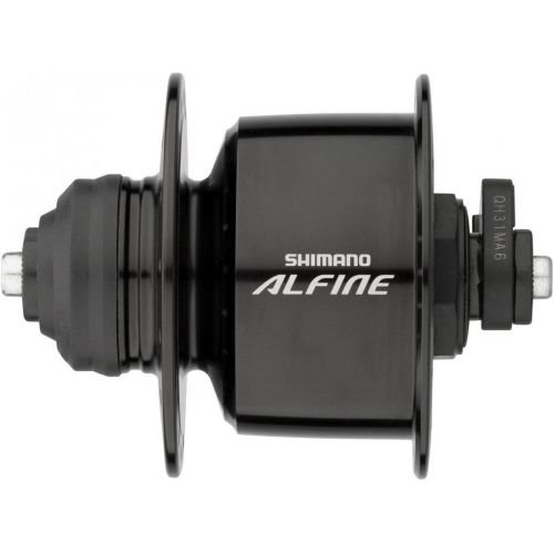 Динамо-втулка DH-S501 ALFINE, 6V/3,0W 32отв, OLD:100мм, QR, Center Lock чорн