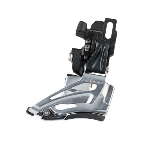 Переключатель передний Shimano FD-M618-H, DEORE 2X10, DOWN-SWING, DUAL-PULL, хомут