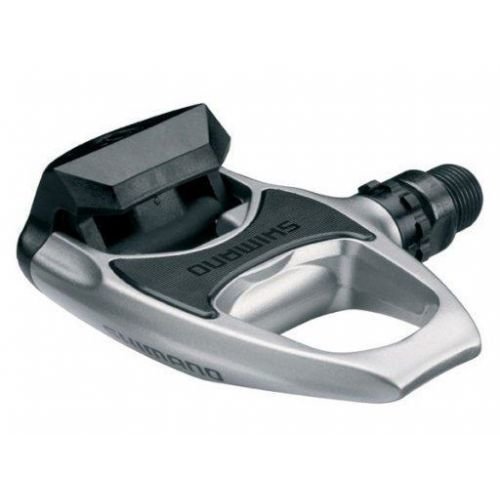 Педали Shimano PD-R540S, шосе SPD-SL, серебристые 