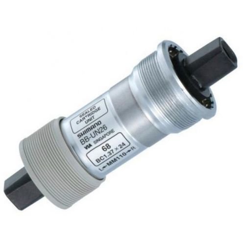 Каретка Shimano BB-UN26 BSA 68x127.5mm, 1.37x24, с болтами