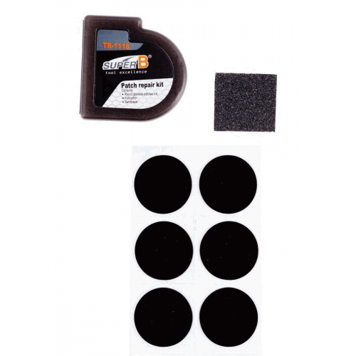 Латки SuperB самколеики в боксі (6шт, наждак)