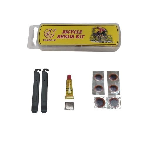 Латки X17 "MiniPlus" (25мм-2шт. 20мм-4шт.) + клей 20мл + 2 бортировки, пластиковая коробка	