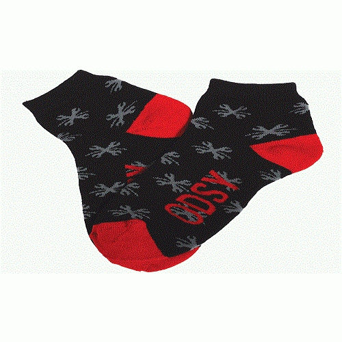 Носки ODYSSEY BOLT низкие черные