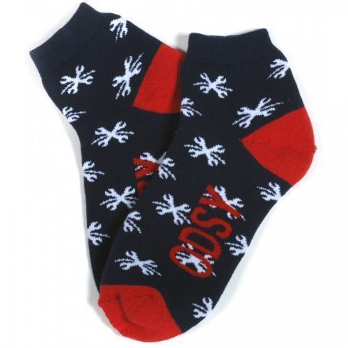 Носки ODYSSEY BOLT низкие синие