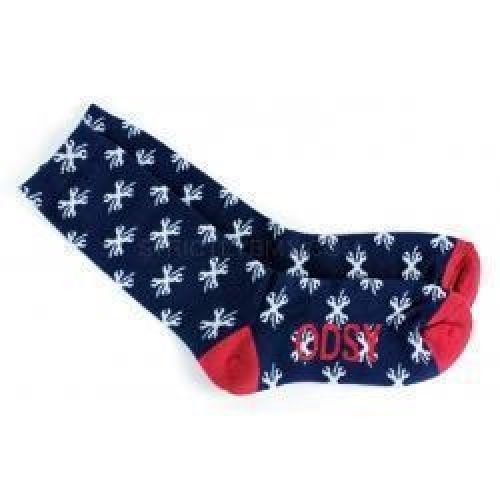 Носки ODYSSEY BOLT высокие синие