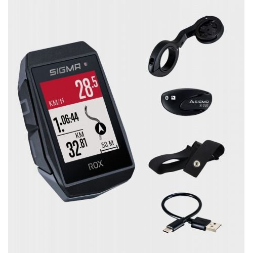 Велокомп'ютер ROX 11.1 EVO HR Set White Sigma Sport	