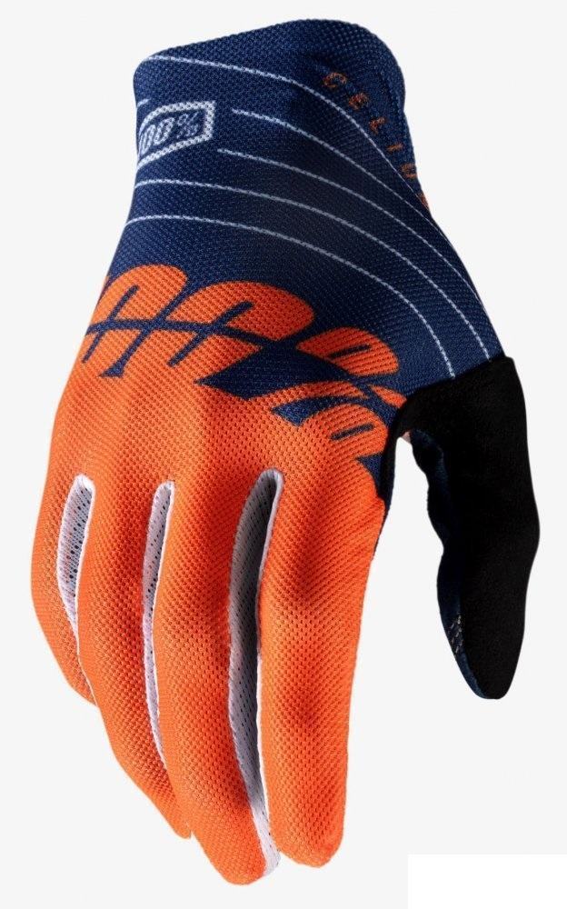 Вело перчатки Ride 100% CELIUM Gloves [Navy Orange], M