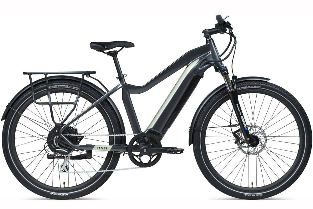 Електровелосипед 27,5" Aventon Level 500 рама - M 2022 сірий
