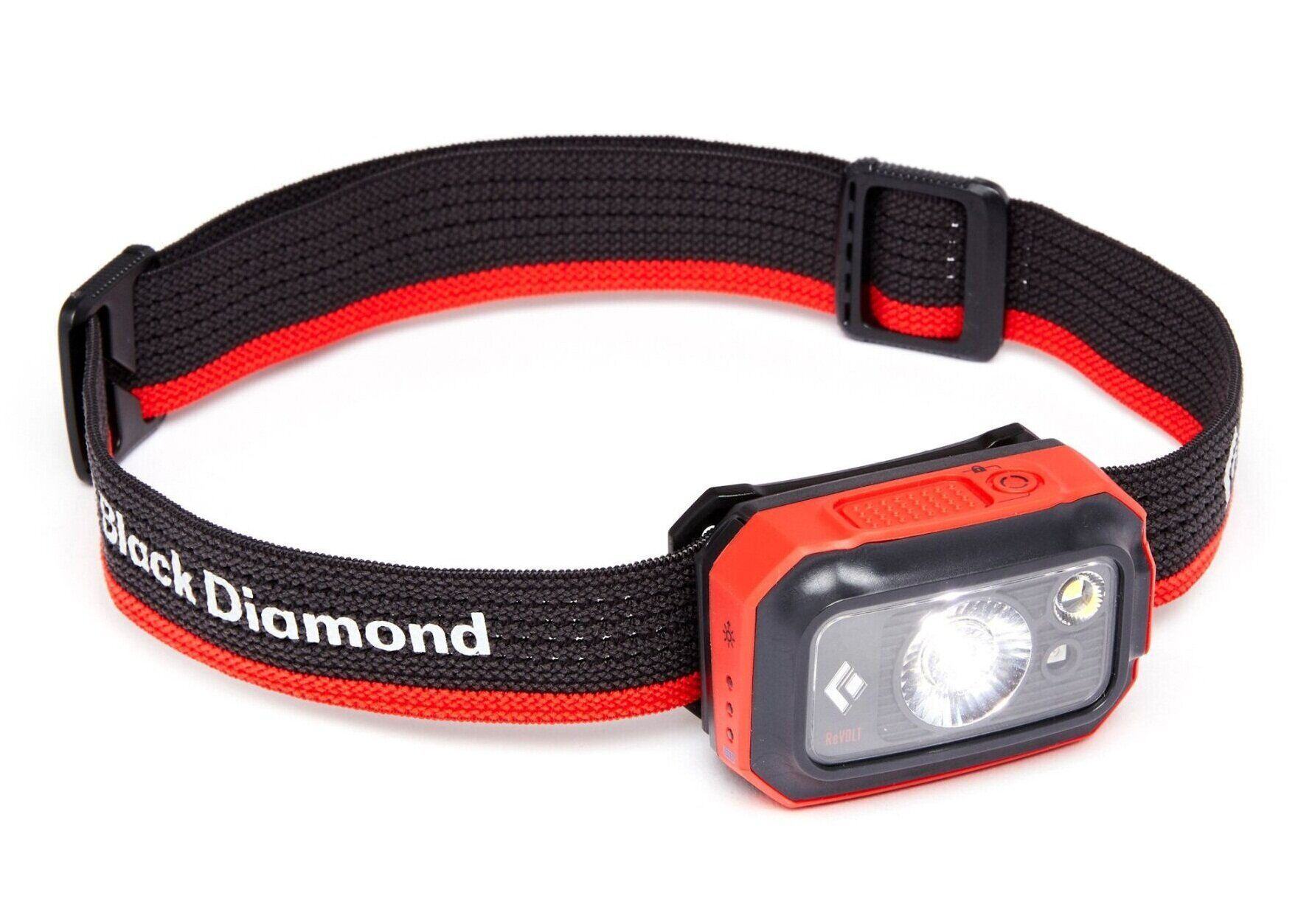 Налобный фонарь Black Diamond ReVolt 350 черный с красным