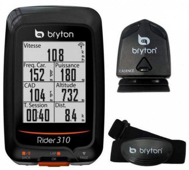 Велокомпьютер Bryton Rider 310 T (+ датчик кад./пульсу)