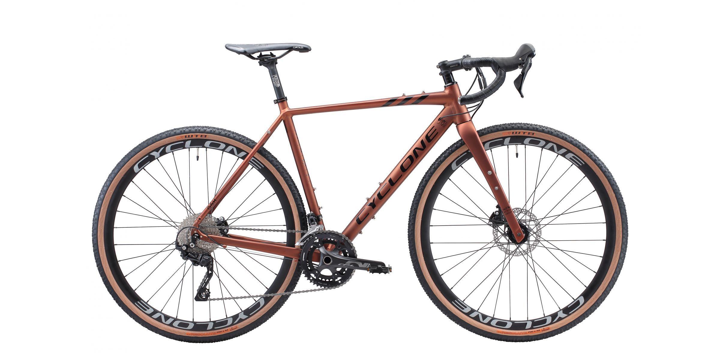 Велосипед Cyclone 700С GSX 560mm коричневий