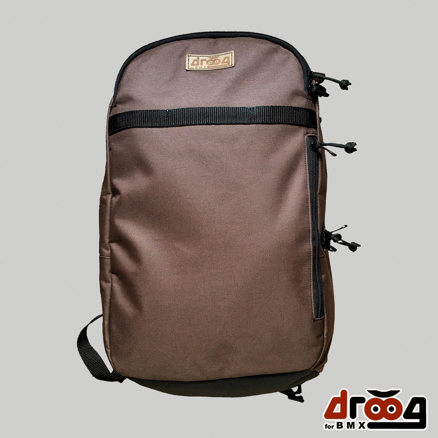 Рюкзак DROOG "Primitive 1.0" коричневий