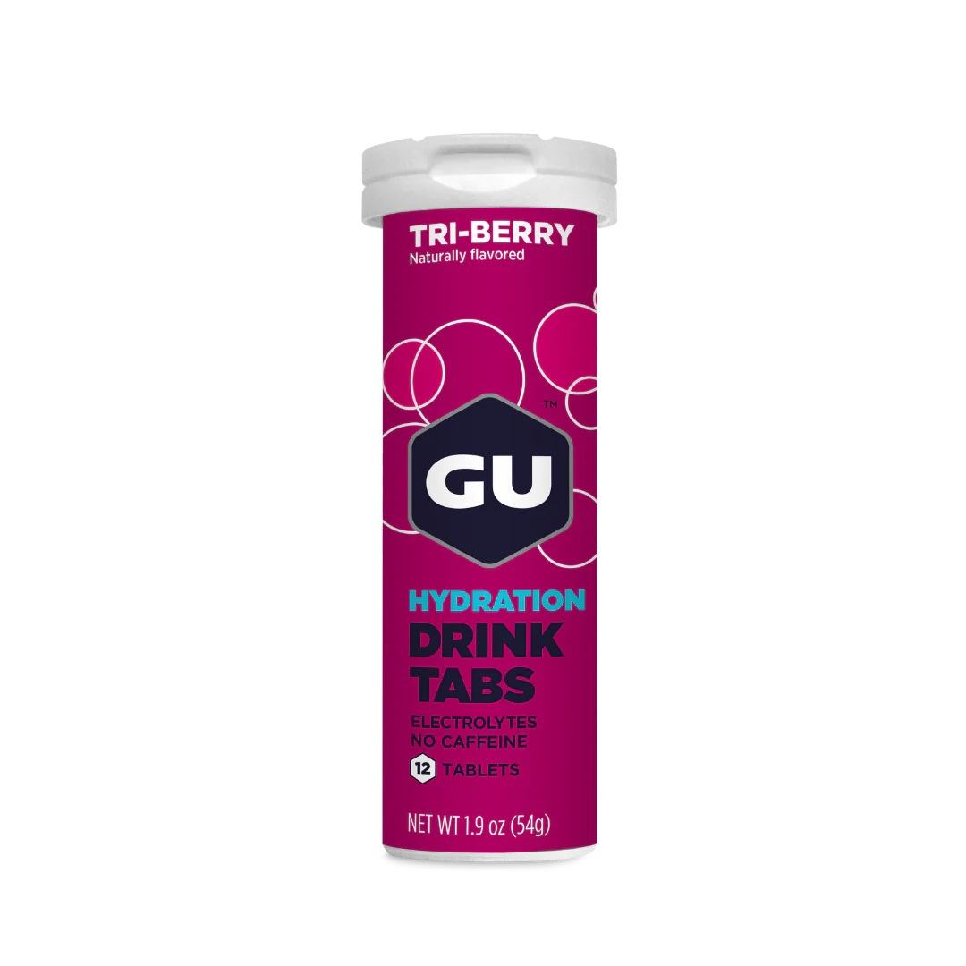 Изотонические таблетки GU Energy Tri Berry, 12 шт в тубе