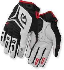 Велоперчатки с пальцами Giro Xen черно-красно-белый M