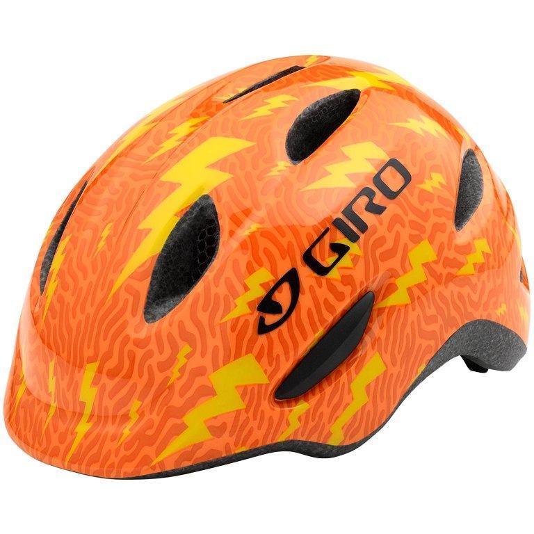 Шлем Giro Scamp оранжевый Flame/Lightning Bolts XS