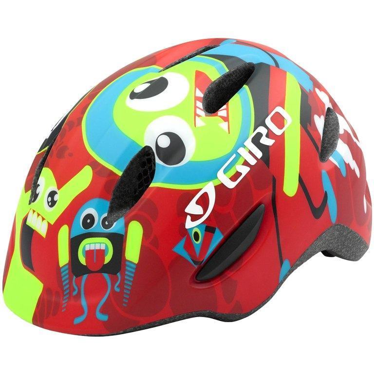 Шлем Giro Scamp матовый красный Rocket Buddies S
