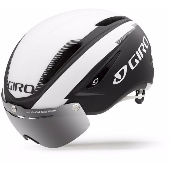 Шолом Giro Air Attack Shield матовий чорно-білий
