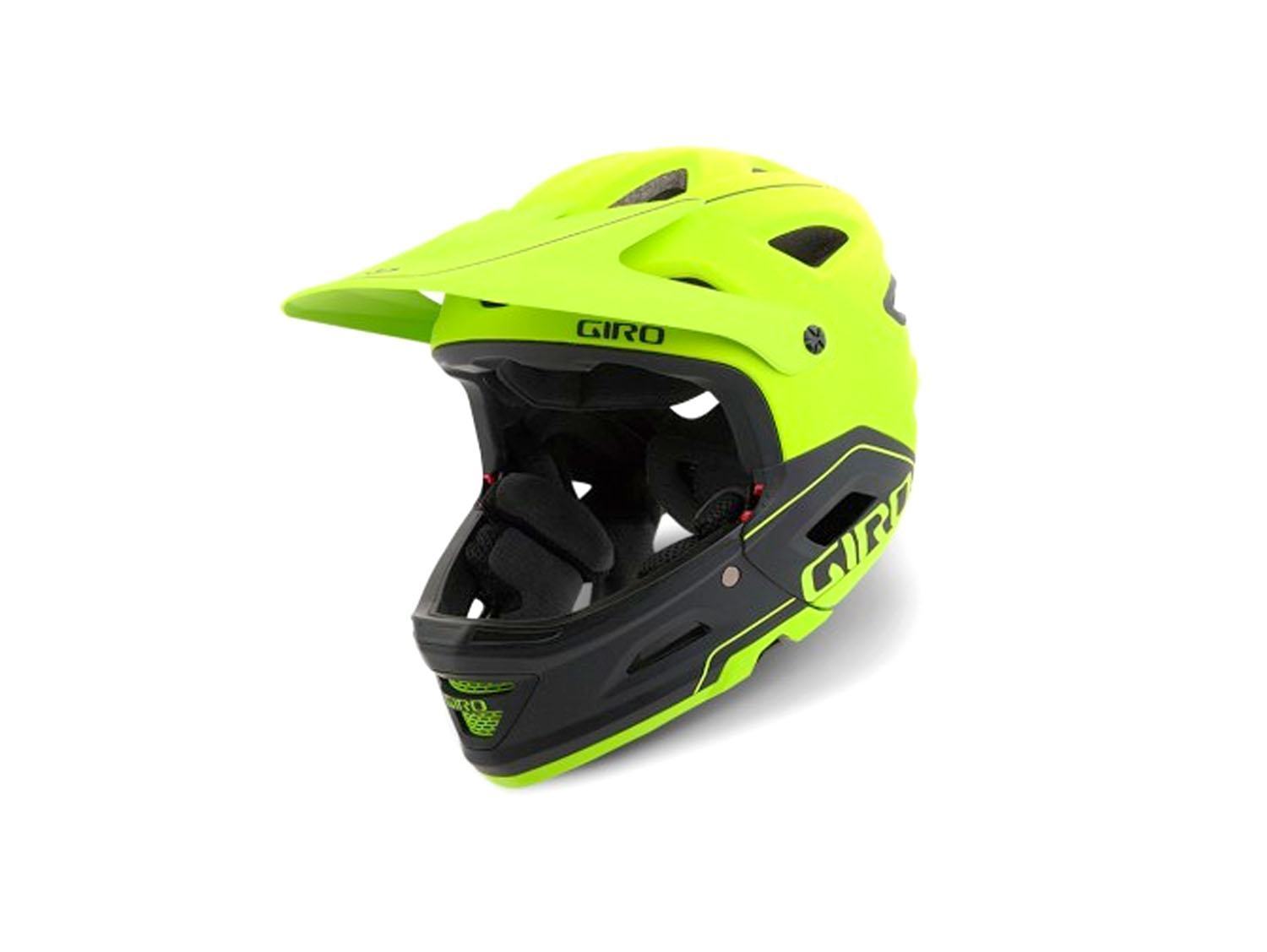 Шлем велосипедный Giro Switchblade MIPS мат.лайм/черный, M (55-59см)