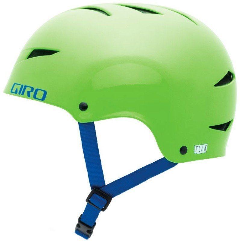 Шлем велосипедный Giro Flak лайм, L (59-62см)