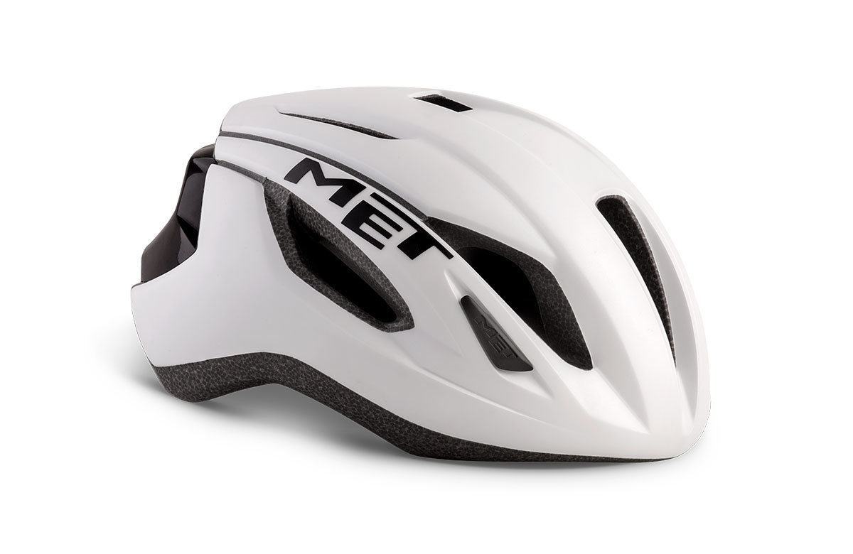 Шлем MET Strale M белый черный глянцевый/Matt Glossy 56-58 cm