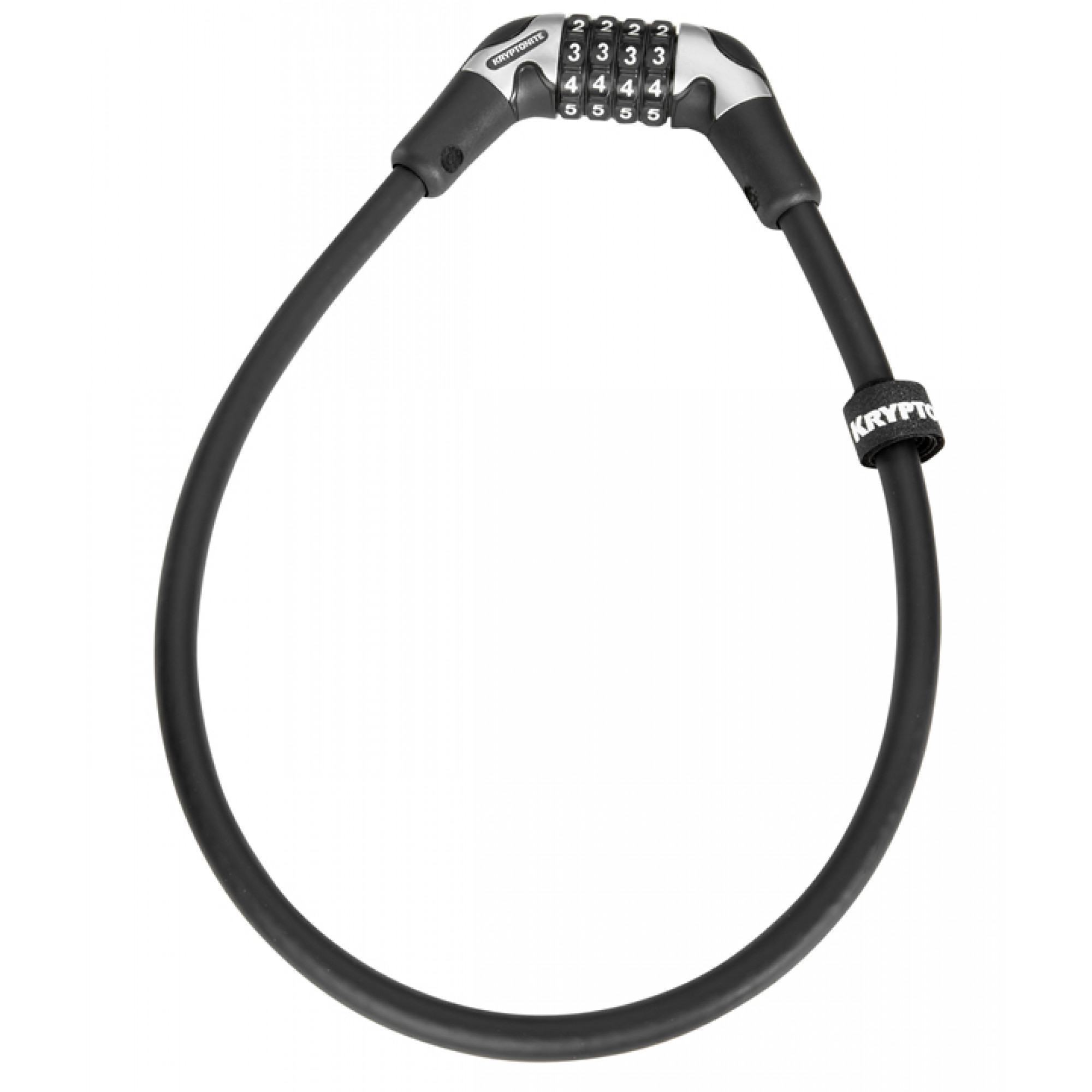 Велозамок кабель KRYPTONITE KRYTPOFLEX 1265 кодовий чорний