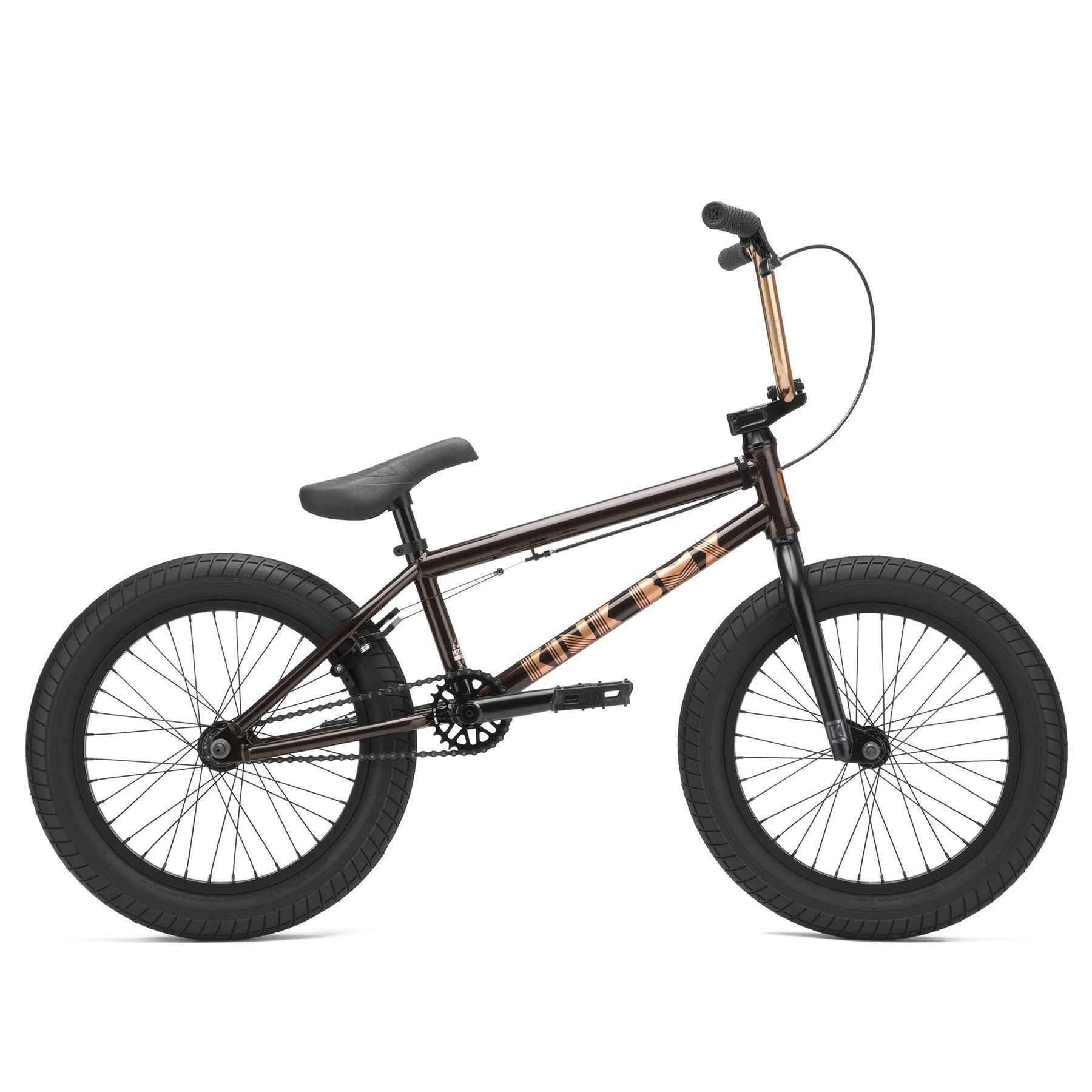 Велосипед KINK BMX Kicker 18" 2021 чорний