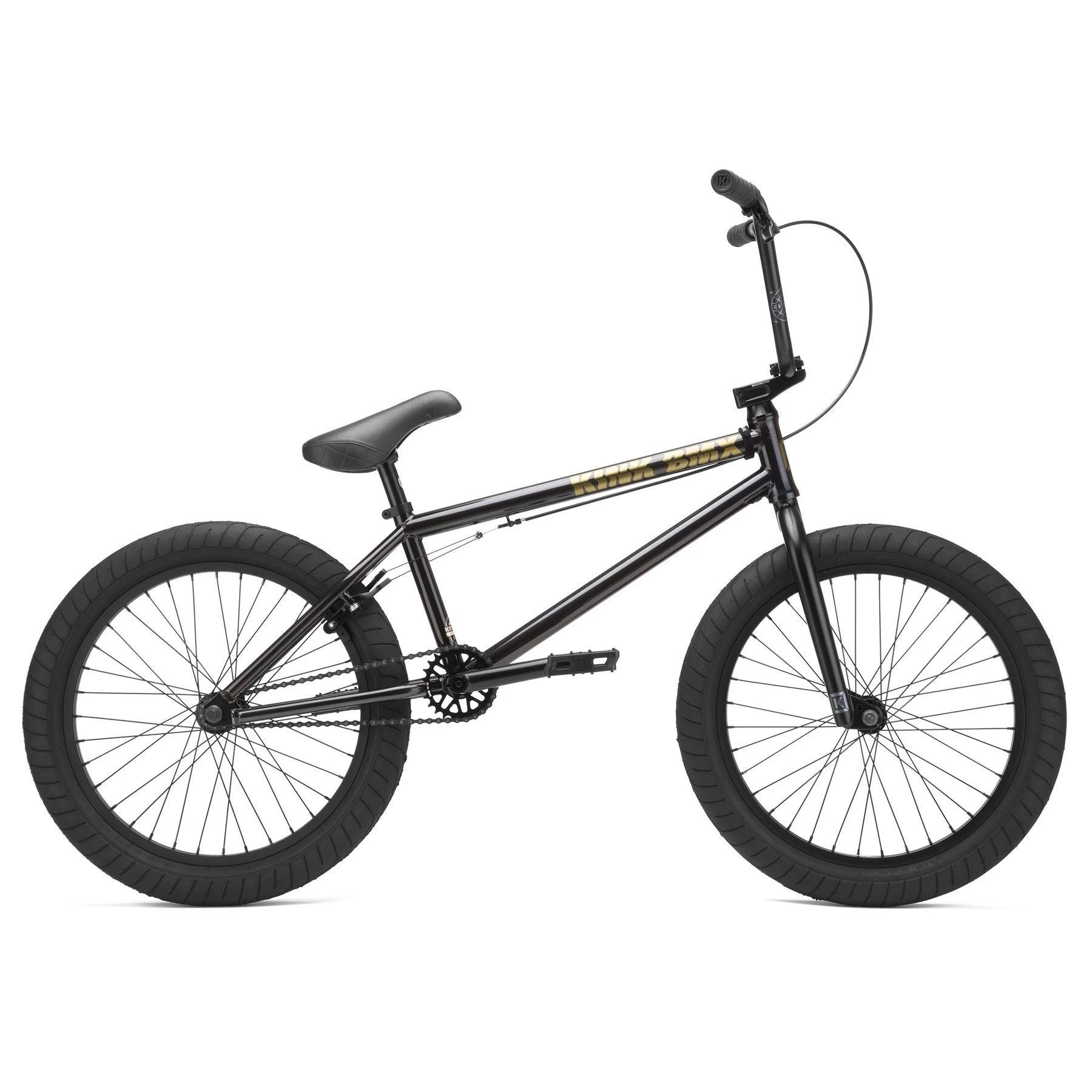 Велосипед KINK BMX Gap 2021 чорний прозорий